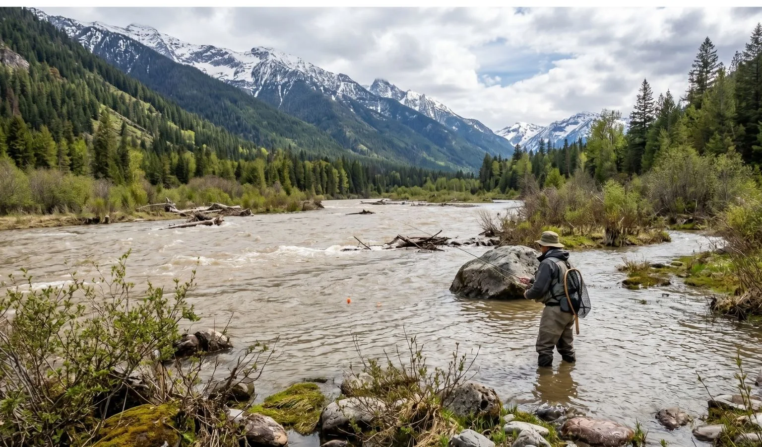 Navigating High Water: Fishing Strategies for Glacier National Park