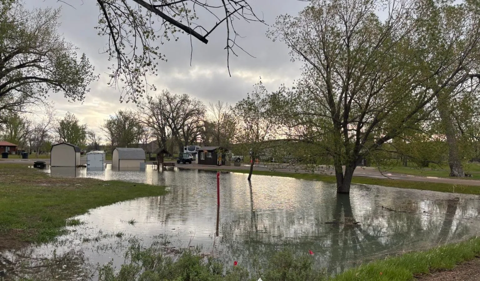 Water Main Break Cuts Supply to Fort Peck Downstream Campground; Repairs Underway