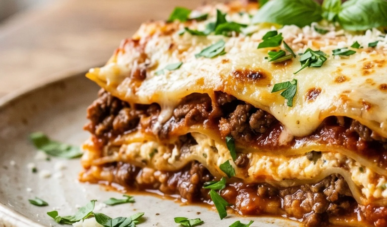 Easy Bear Meat Lasagna Recipe