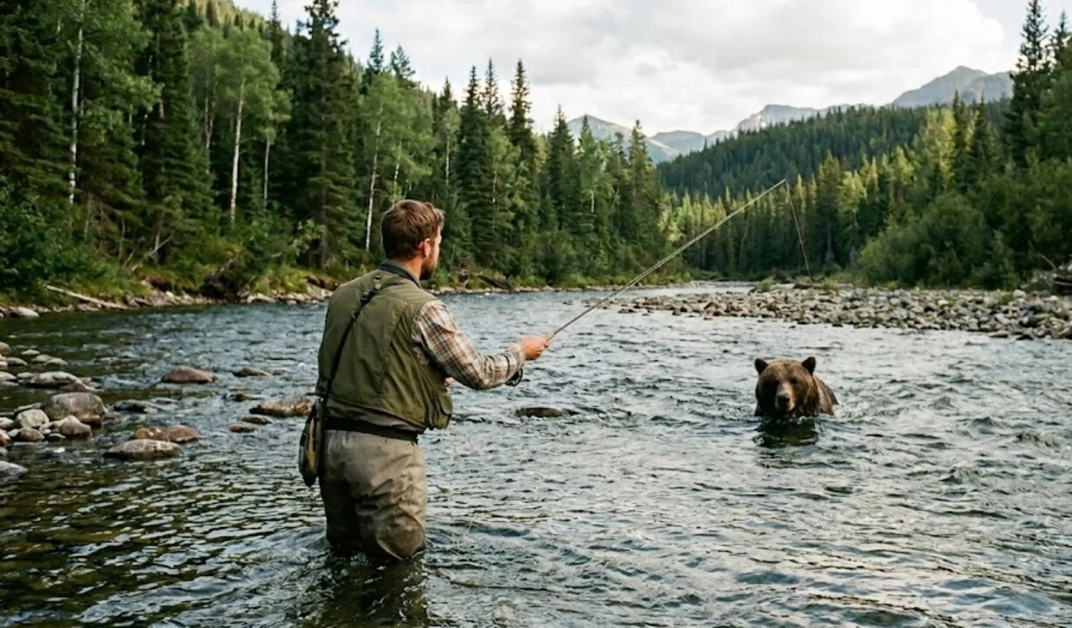 Stay Safe While Fishing: Bear Awareness Tips
