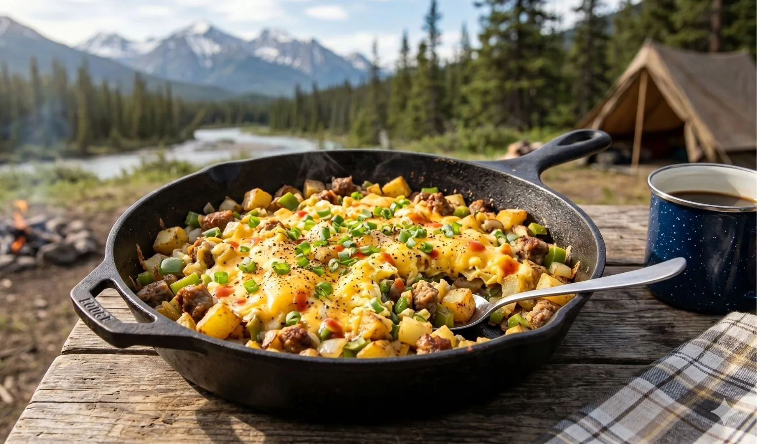 Cooking with Kokanee Quinn: The Ultimate Camp Breakfast