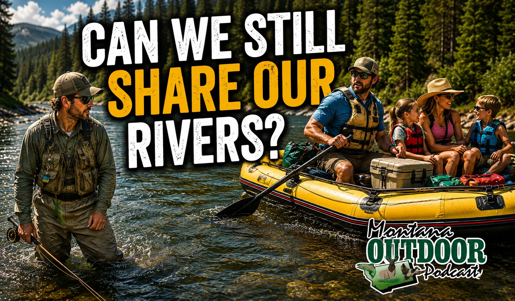 MT Outdoor Podcast: How Do We Keep Montana Rivers Enjoyable for Everyone?