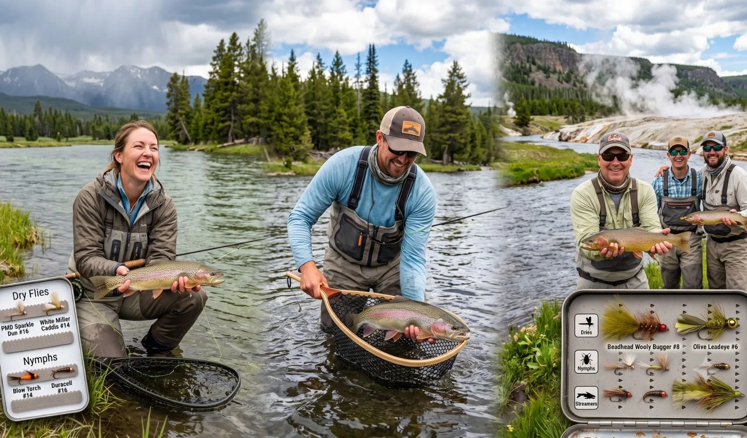 Dodging Raindrops and Catching Monsters in Yellowstone National Park, July 1, 2026