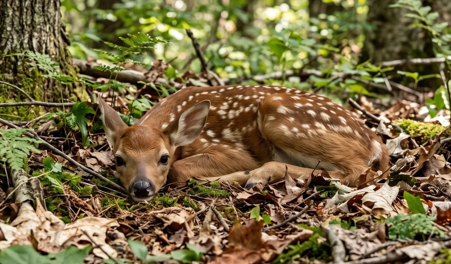 How Fawns Disappear: Nature’s Disappearing Act