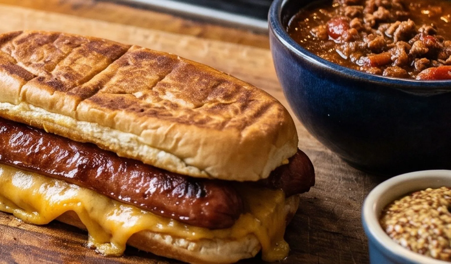 The Venison “Smash Dog” Grilled Cheese