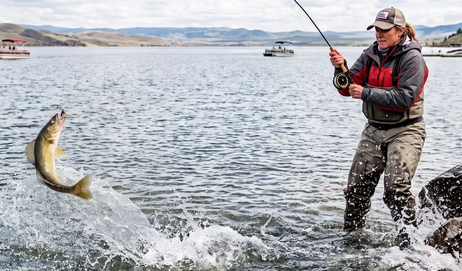 Canyon Ferry’s Current Fishing Report by Jonathan Miller with Capital Sports 7.10.26