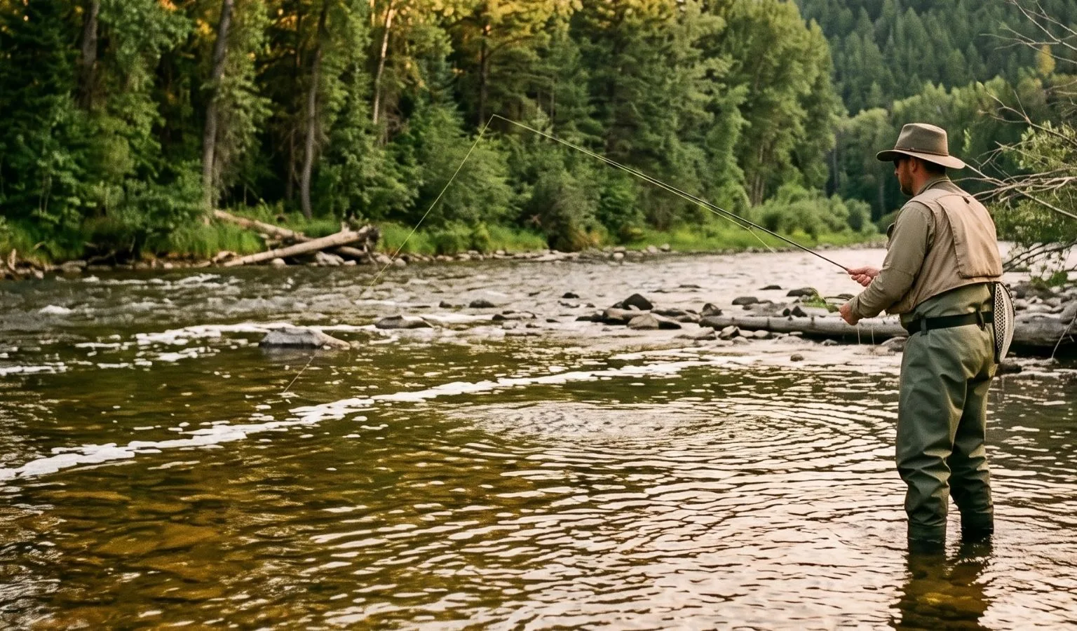 Mastering Wade Fishing at Rock Creek This Summer