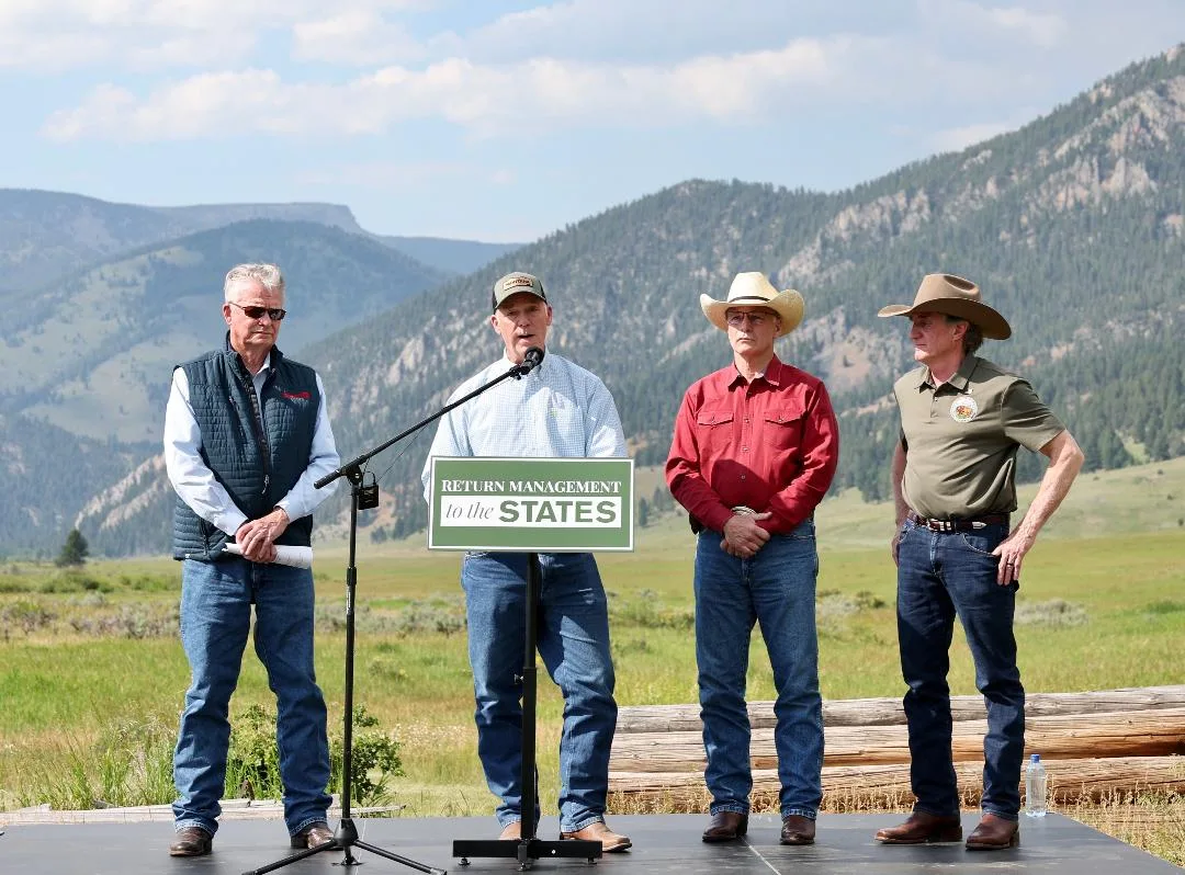 Governor Gianforte, Secretary Burgum Announce Grizzly Bear Management Returns to the States 