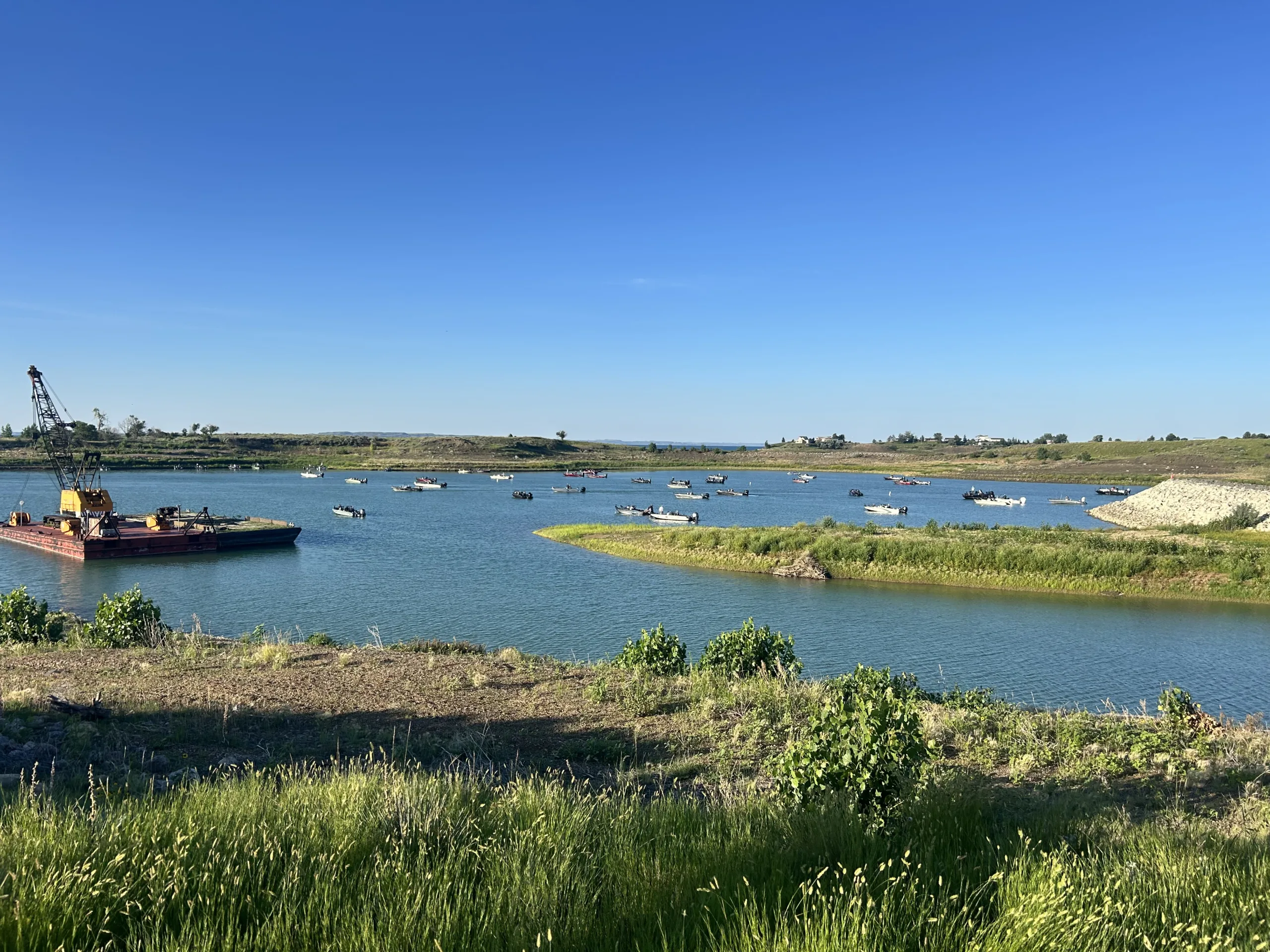 153 Teams Battle on Day 1; 13 Teams Top 50 pounds MT Walleye Gov Cup