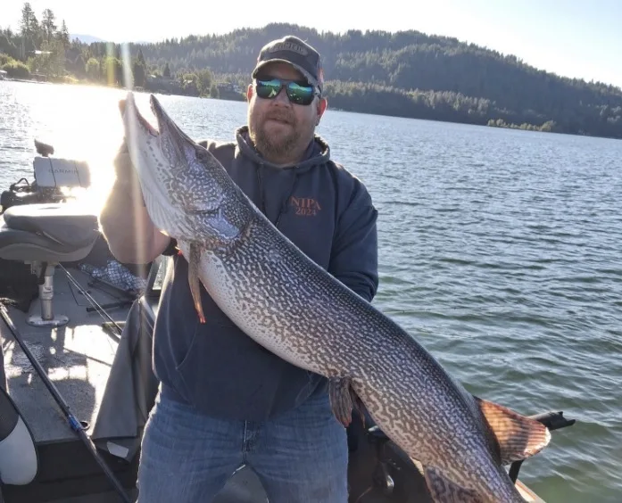 New state record Northern pike hauled out of northern Idaho