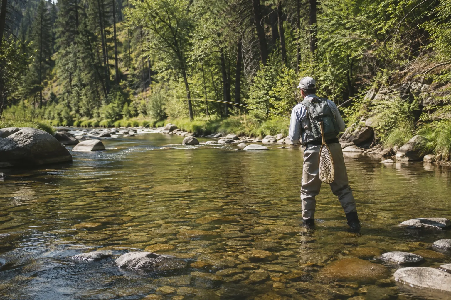 Late-Summer Trout Fishing in Rock Creek