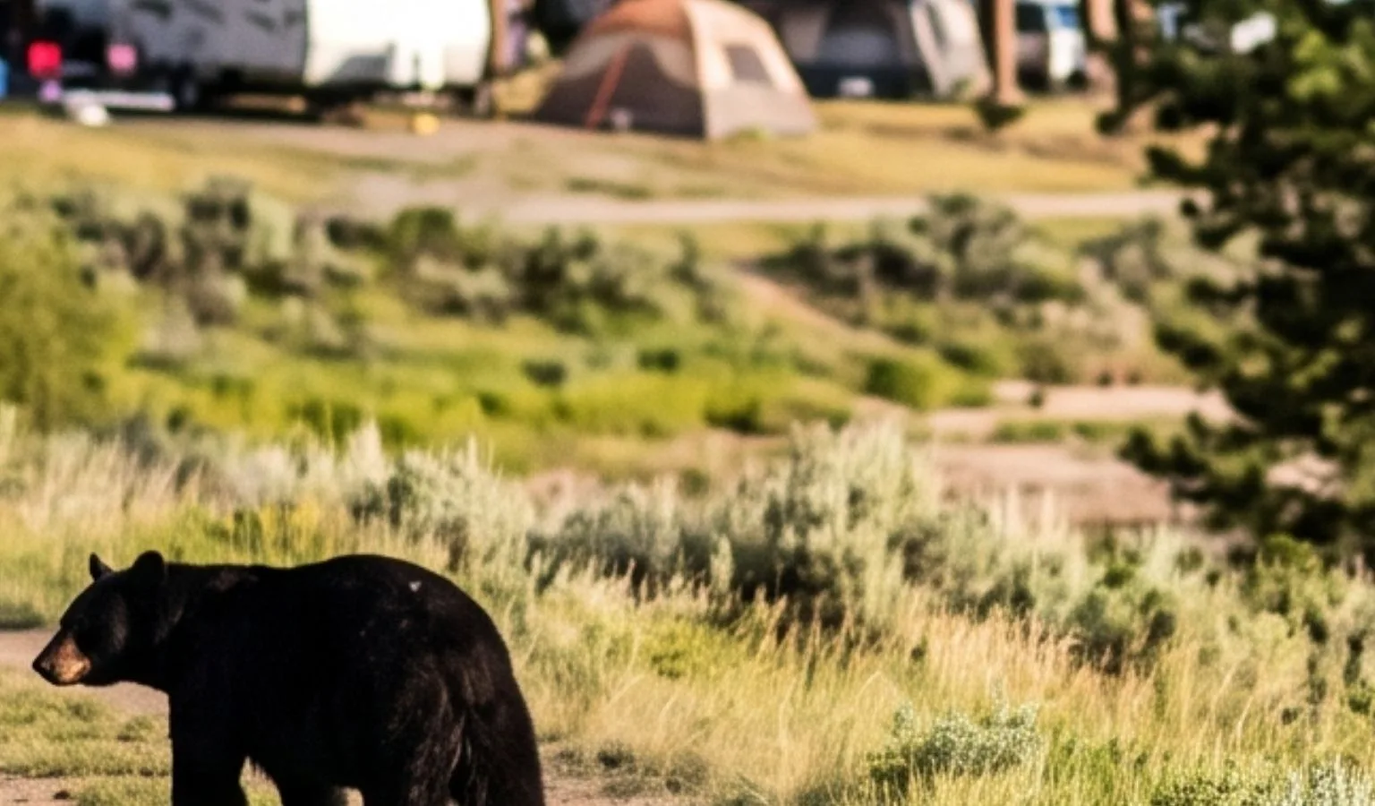 Recent Bear Sighting at Tongue River Marina