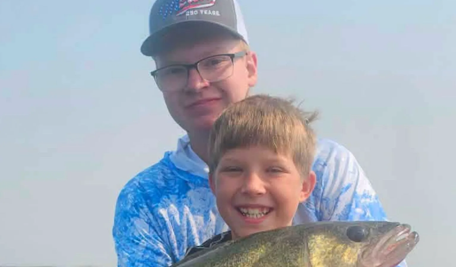 First Walleye Catch for 9-Year-Old at Fort Peck
