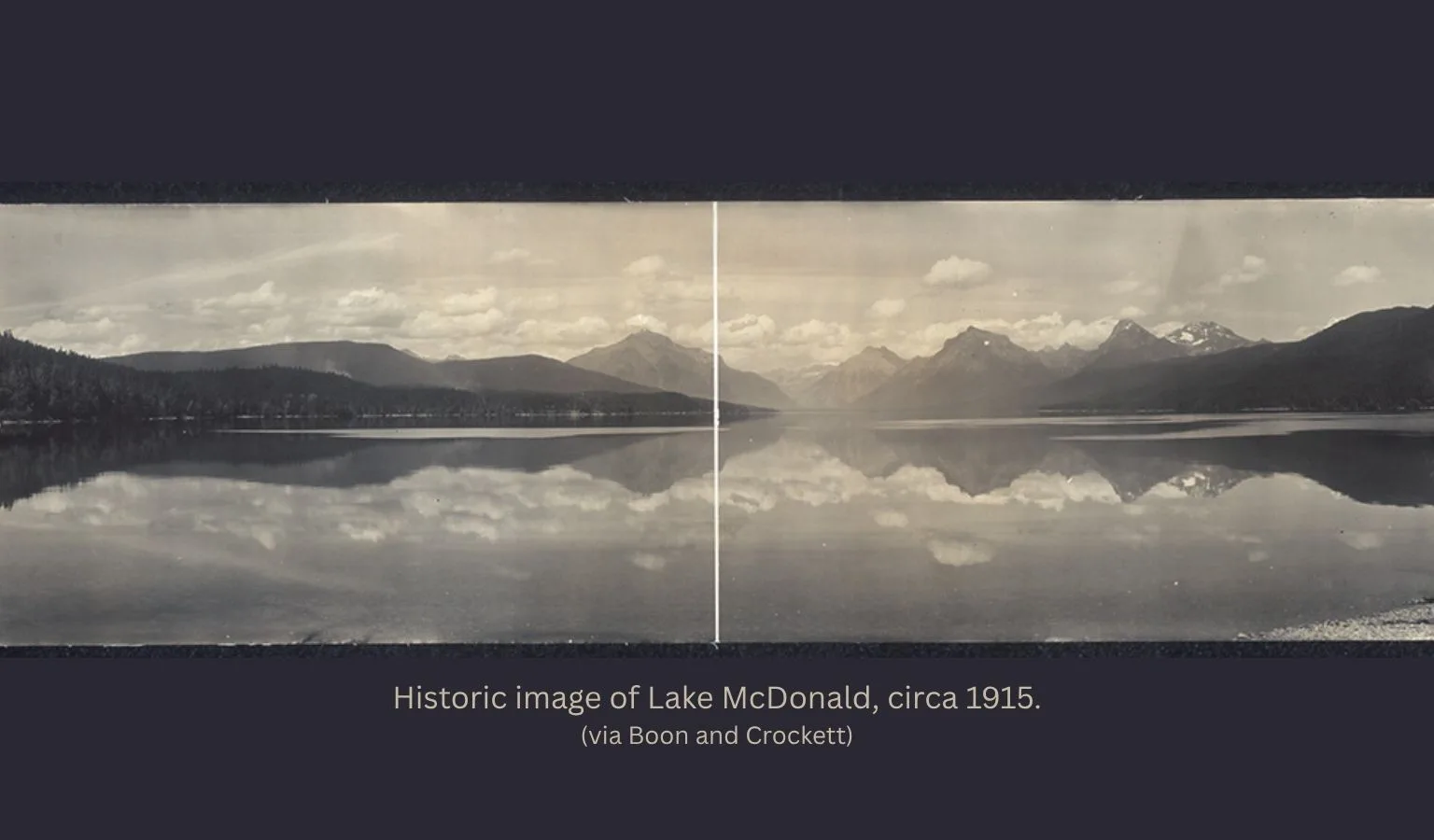 The Birth of Glacier National Park