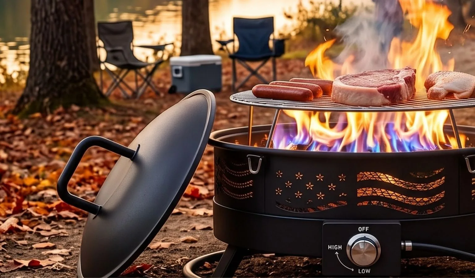 Win a Propane Fire Pit This Labor Day!