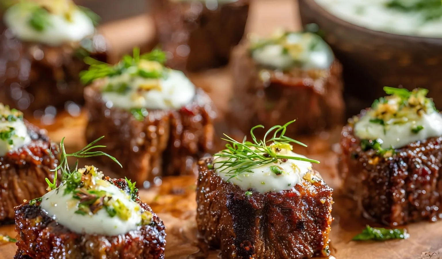 Delicious Venison Bites with Tangy Horseradish Sauce in Under 20 Minutes