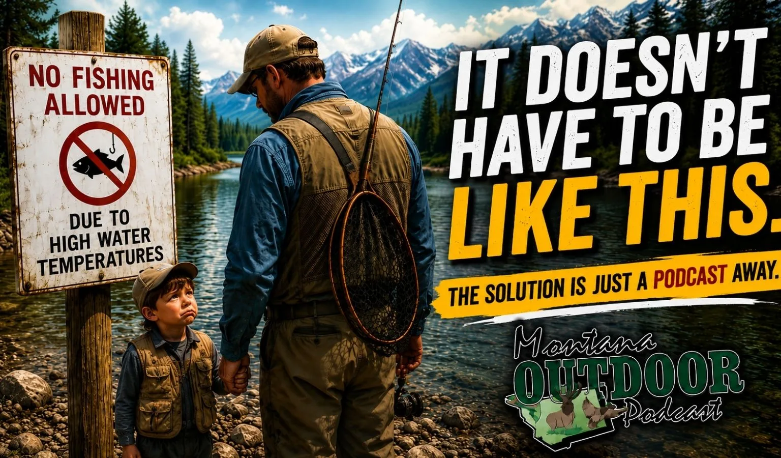Guess What! It is Not This Hot Everywhere! The Montana Outdoor Podcast  Has Intel…