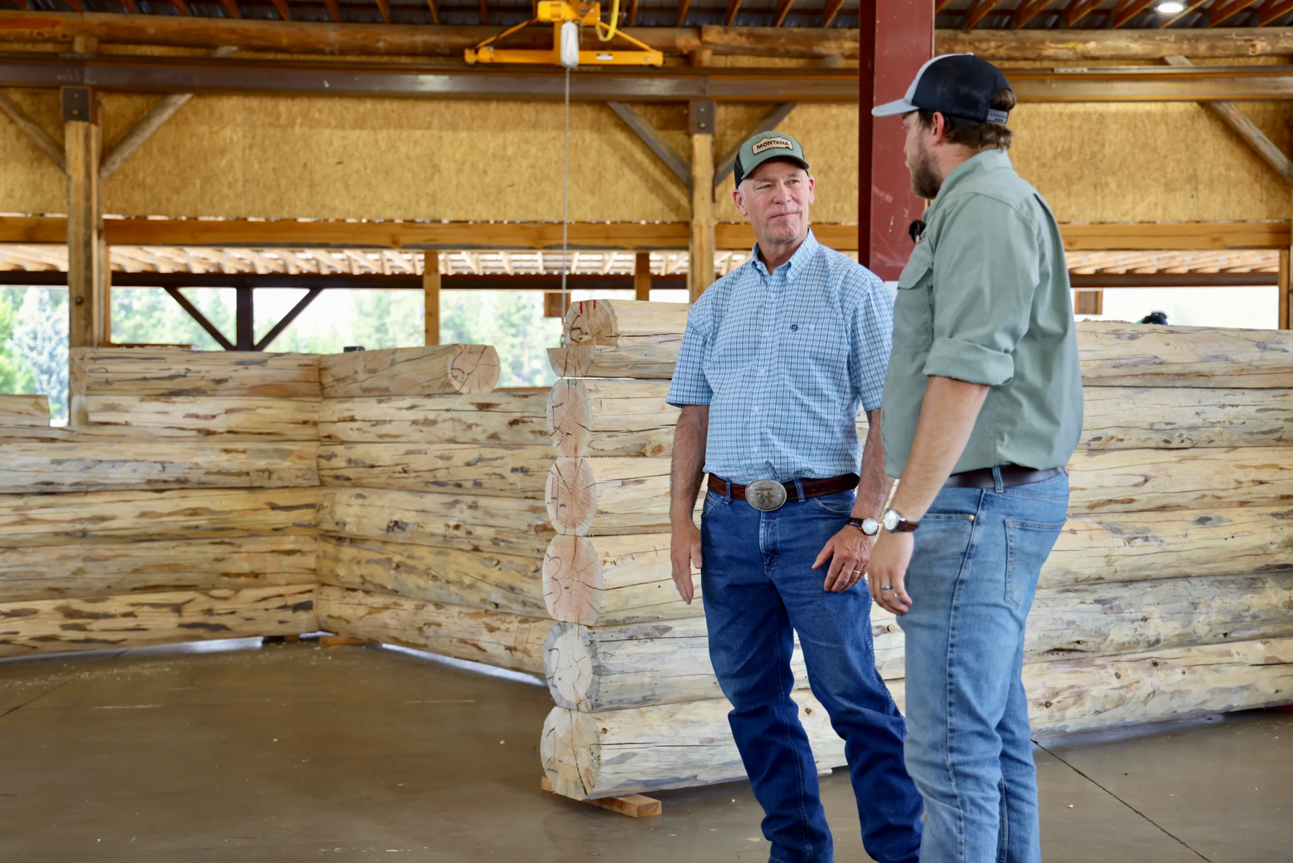 Gov. Gianforte Highlights Timber Industry, Manufacturing, Forest Management in Western Montana