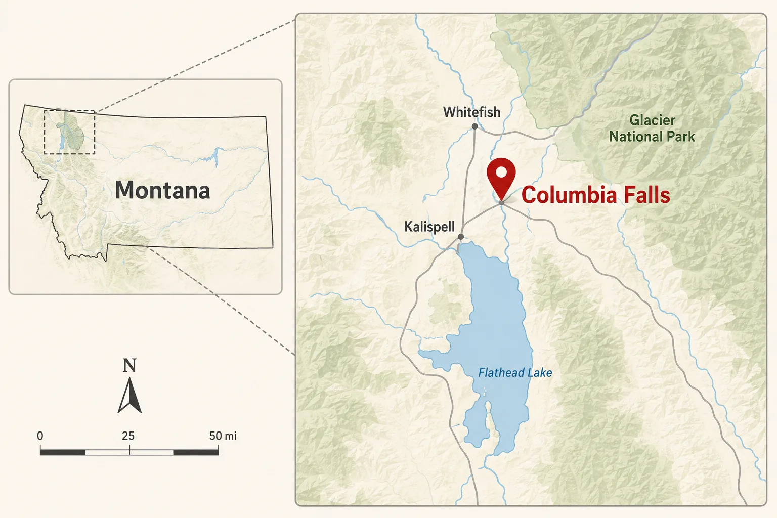 Bear attacks woman north of Columbia Falls 