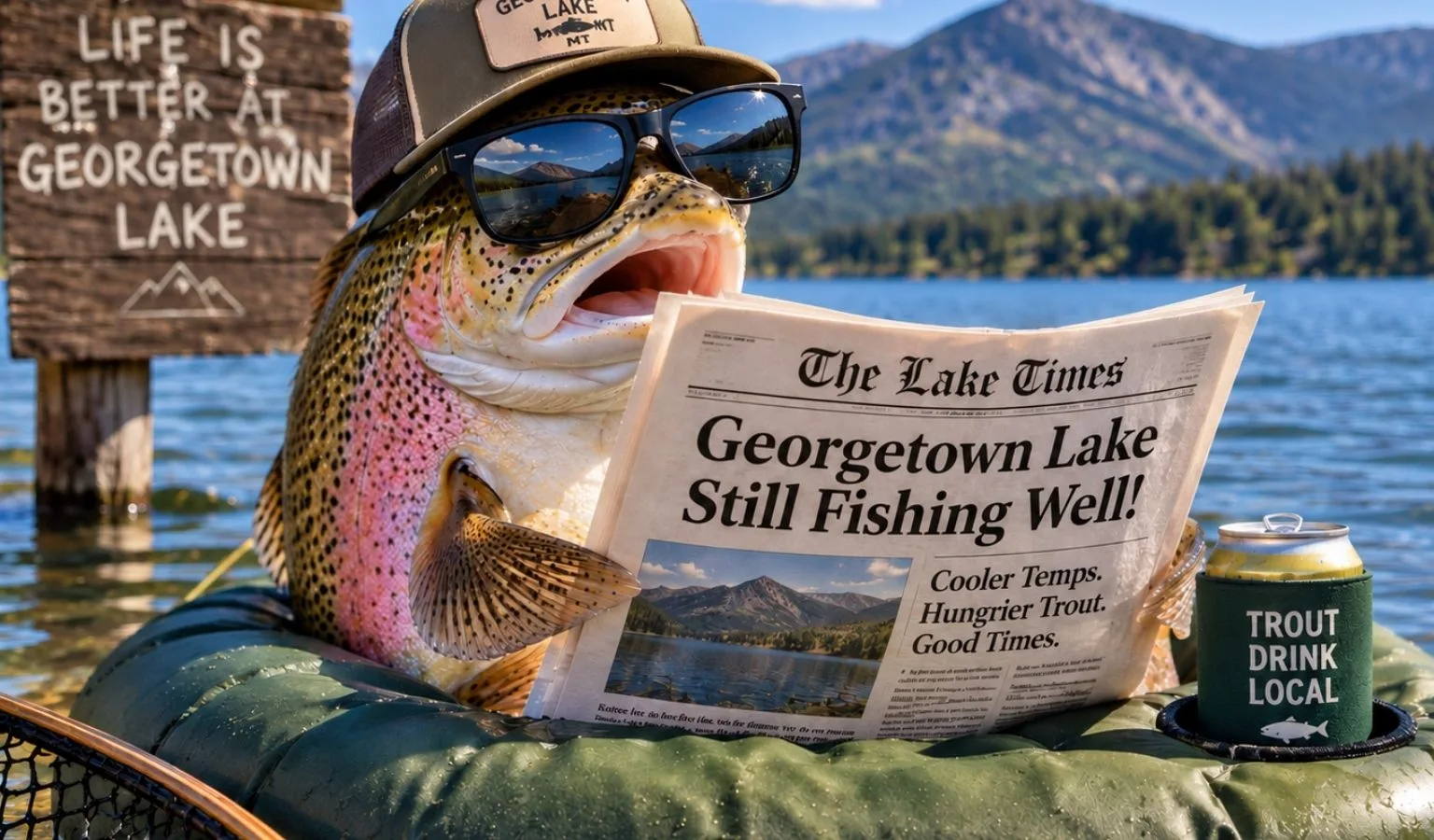 Georgetown Lake Gets a 3.5/5 as Fall Fishing Heats Up