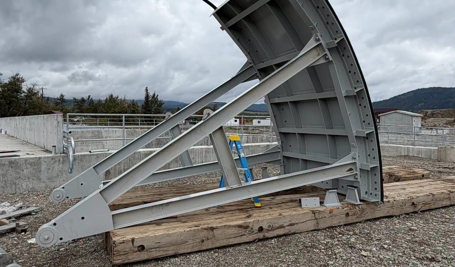 From Concrete to Current, The Gates Are Taking Shape!