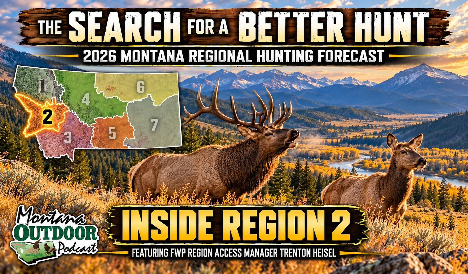 MT Outdoor Podcast Goes Inside Region 2: More Elk—and Access You Might Be Missing